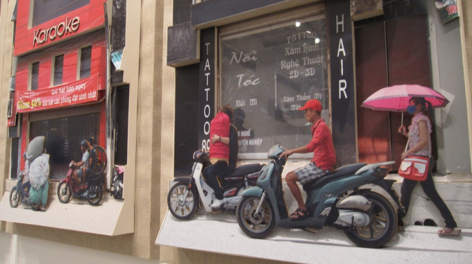 Detail of Nha Mat Pho