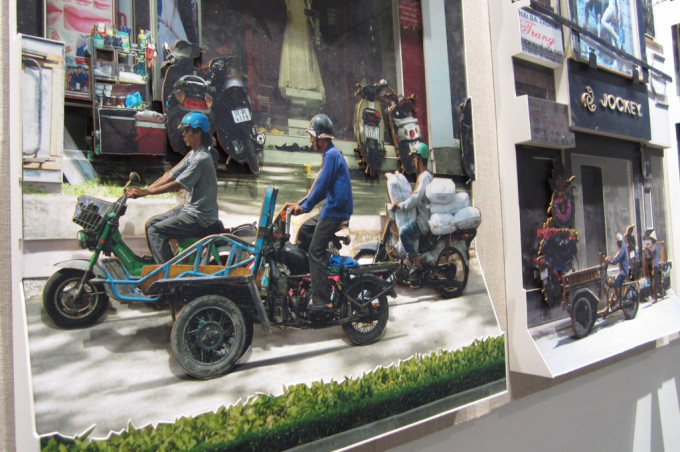 Nha mat pho Sai gon in detail