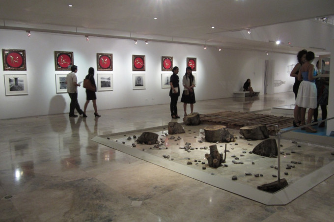 “River scape in Flux” Exhibition in Metropolitan of Art Museum，Manila