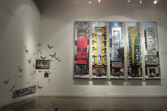 Nắng Sài gòn series exhibition at Viet Art Center