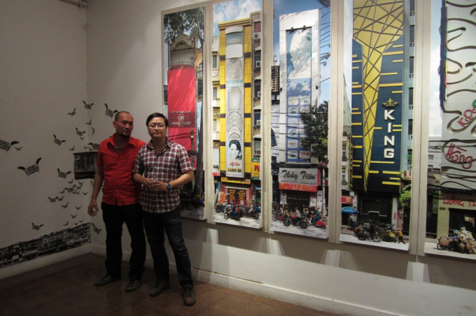 Nắng Sài gòn series exhibition at Viet Art Center
