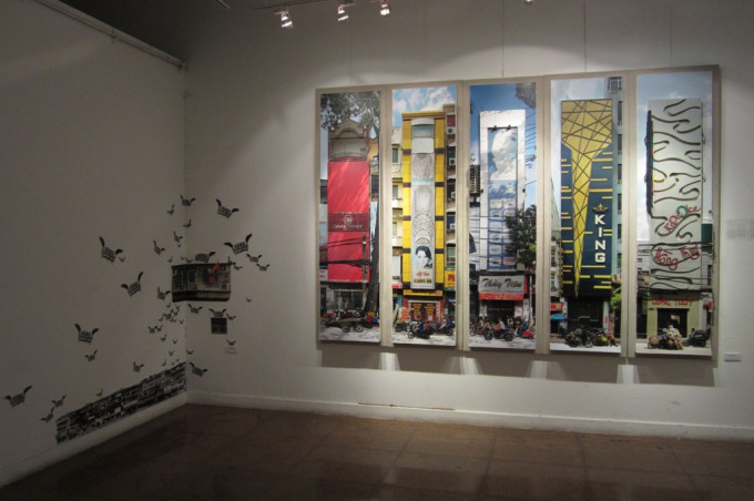Nắng Sài gòn series exhibition at Viet Art Center