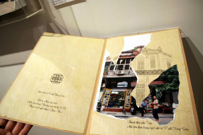 Nha Tay transforms Exhibition at manzi Art Space,Hanoi-2013