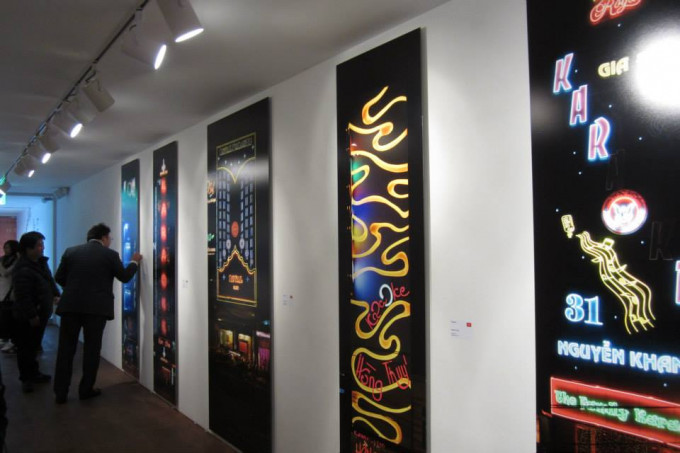 Nha mat pho-night series at ASEAN-Korea Contemporary Art Exhibition, Seoul