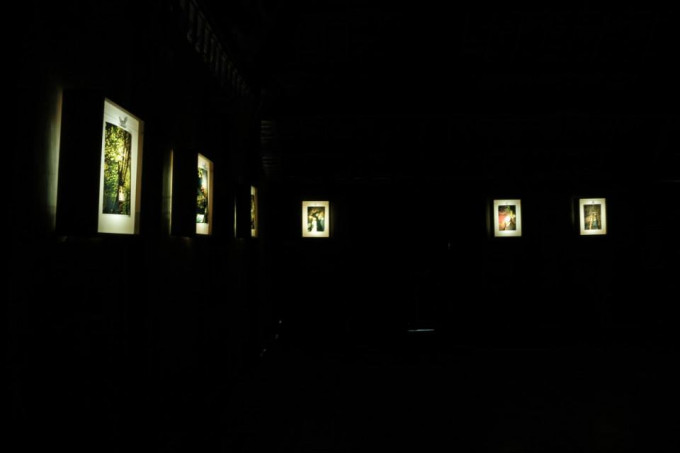 VINATREE photo-installation in I-CAMP project at Muong studio, Hoa Binh