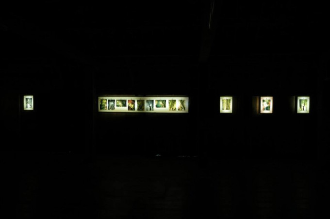 VINATREE photo-installation in I-CAMP project at Muong studio, Hoa Binh