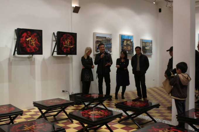 16 coffee tables installation exhibition – Artvietnam Gallery 2016