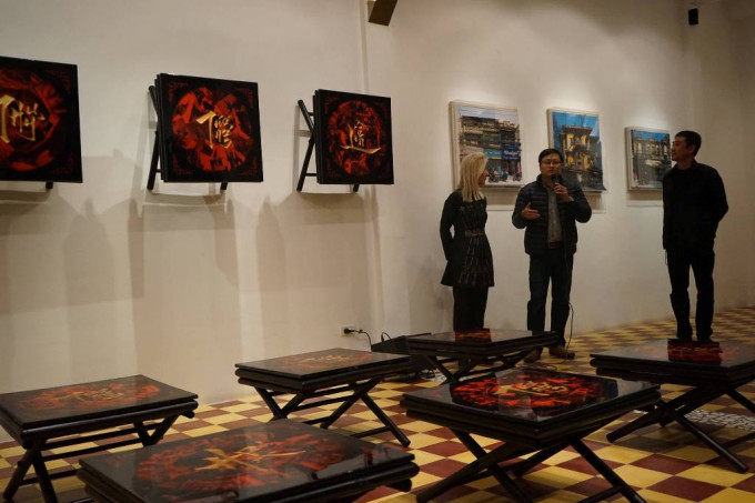 16 coffee tables installation exhibition – Artvietnam Gallery 2016
