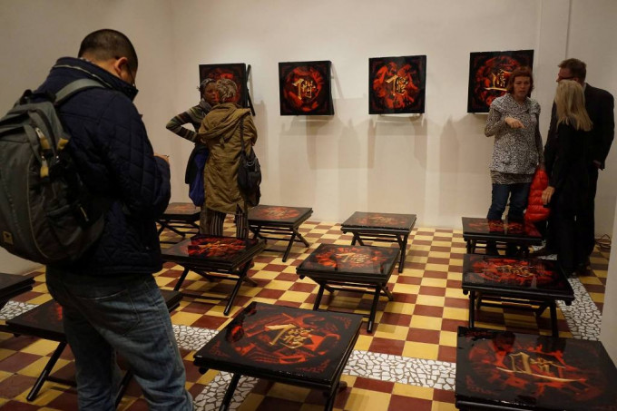 16 coffee tables installation exhibition – Artvietnam Gallery 2016
