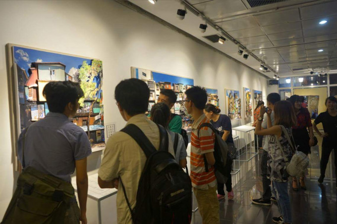 “Thay hình đổi mặt” exhibition at l’espace -2016