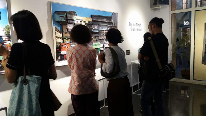 “Thay hình đổi mặt” exhibition at l’espace -2016