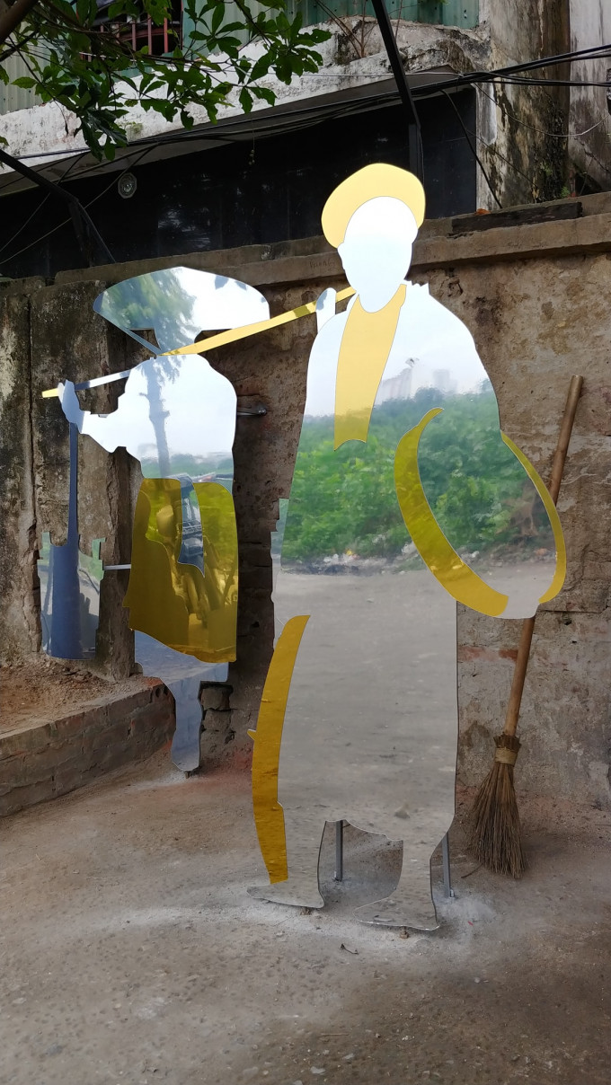 “Street vendors”, “Indochina reliefs”- Phuc Tan Public Art Project 2020